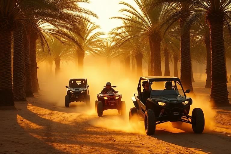 Excursion en buggy et quad dans la palmeraie de Marrakech encadrée par nos guides