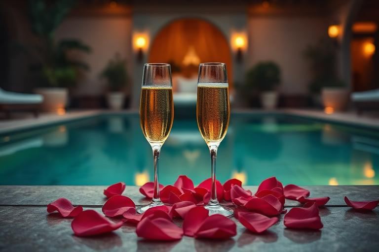 EVJF de luxe à Marrakech : week-end privatisé en villa avec piscine